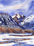 Three Sisters 28, Fernie, BC,  KendraArt