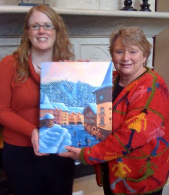 Grand Prize winner of Kendra Smith limited edition giclee of Sun Peaks